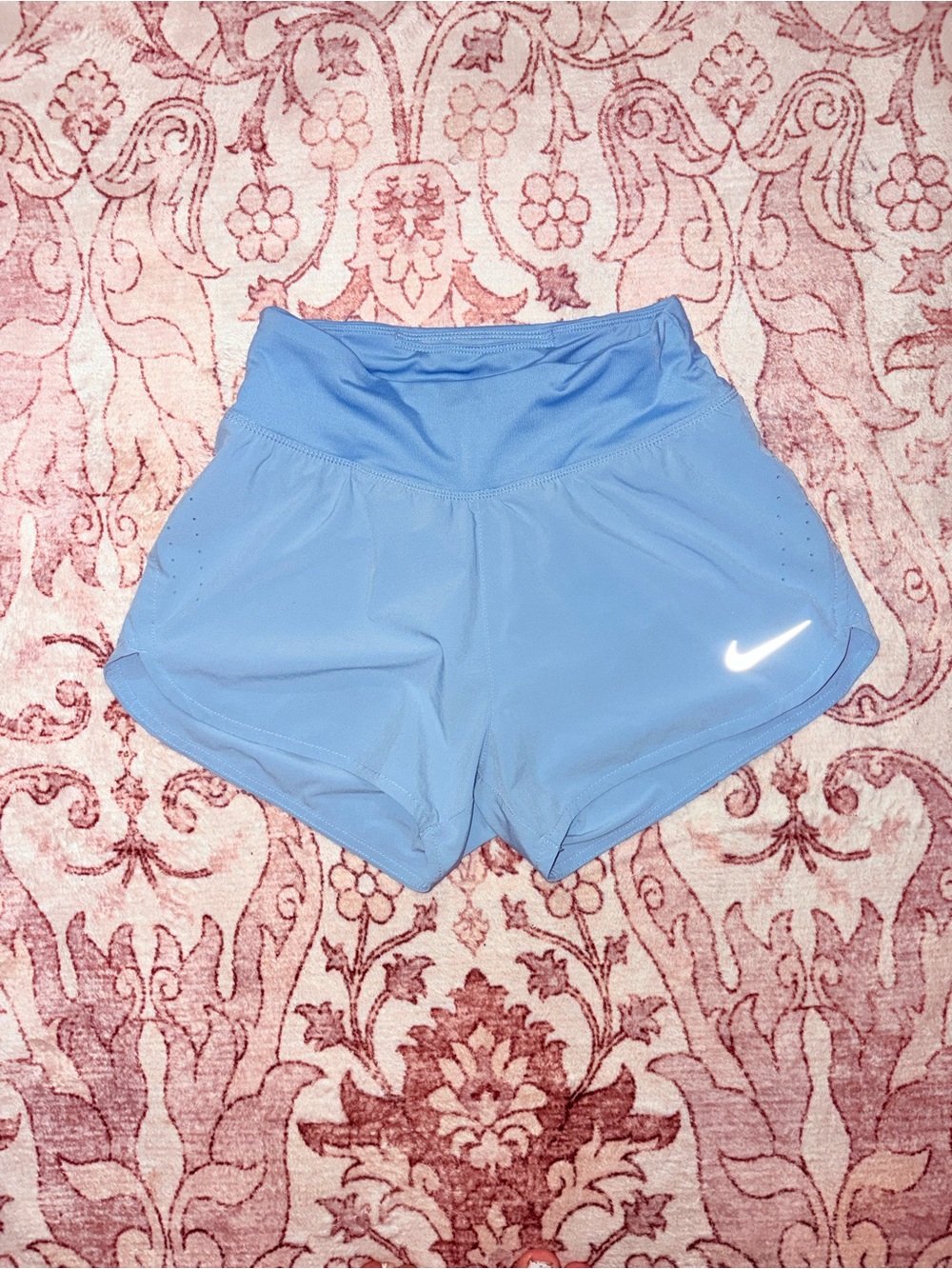 Nike Women’s Sky Blue Athletic Running Shorts
